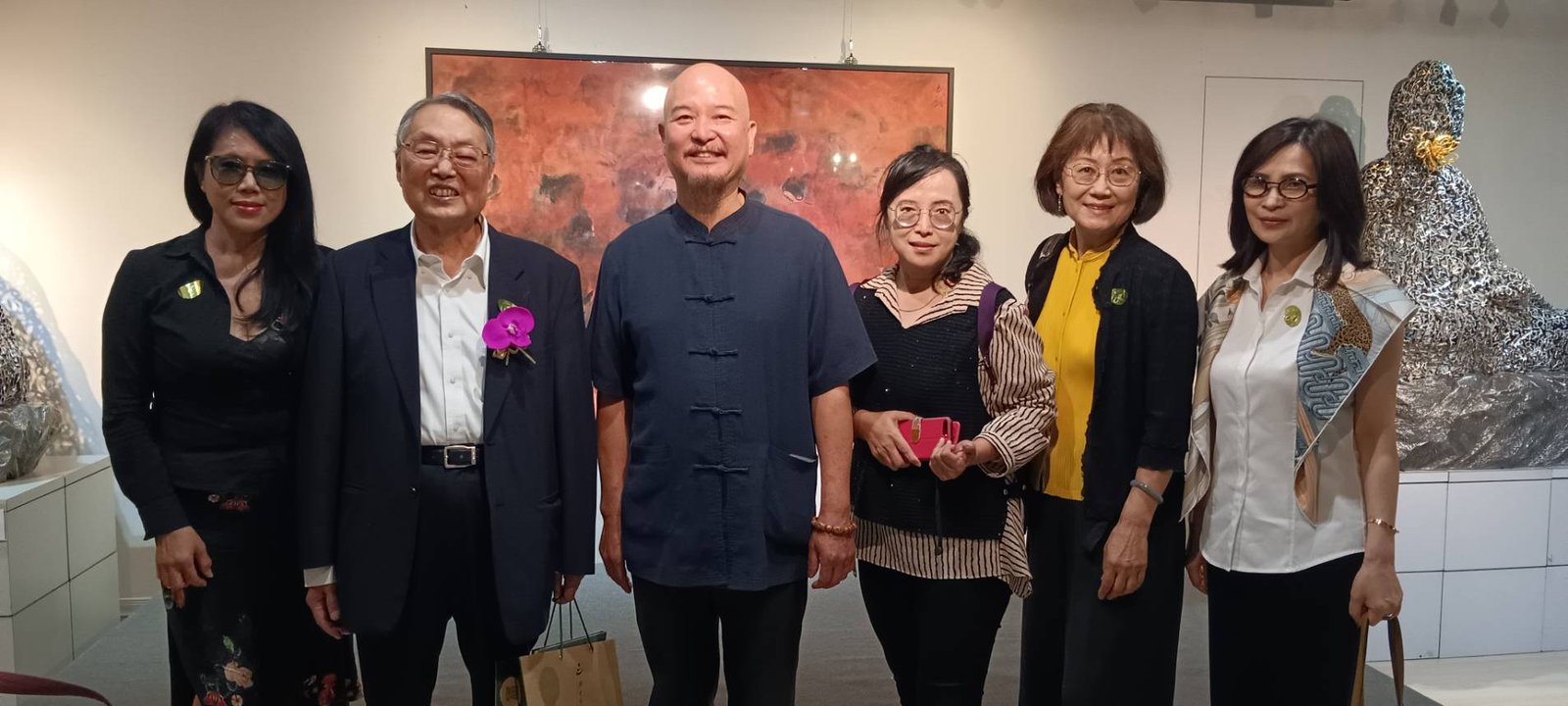 許文融《如是》創作展佛光緣美術館台北道場隆重揭幕  展品涵蓋多種藝術形式