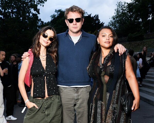 Emily Ratajkowski、Jonathan Anderson、Paloma Elsesser（由 Astra Marina 為 BFA 拍攝）