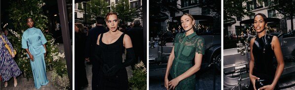 由左至右: 拉沙娜林奇(Lashana Lynch), 比莉派柏(Billie Piper), 克拉拉·佩吉特(Clara Paget) 和莎賓娜·艾爾巴(Sabrina Elba) 蒞臨慶賀  圖片來源: Rowben Lantion & Dave Benett