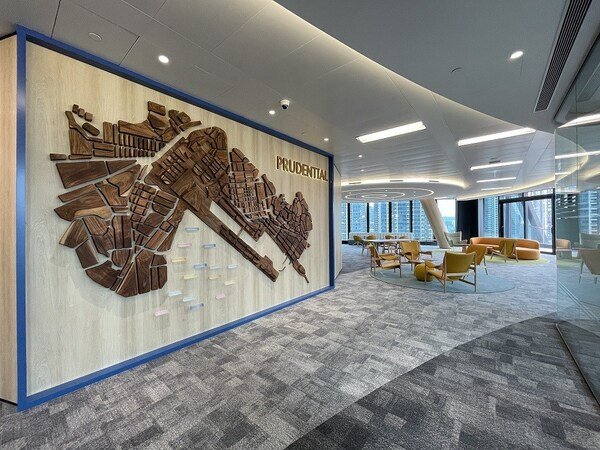 Prudential s brand new multipurpose agency office spans over 53 600 square feet