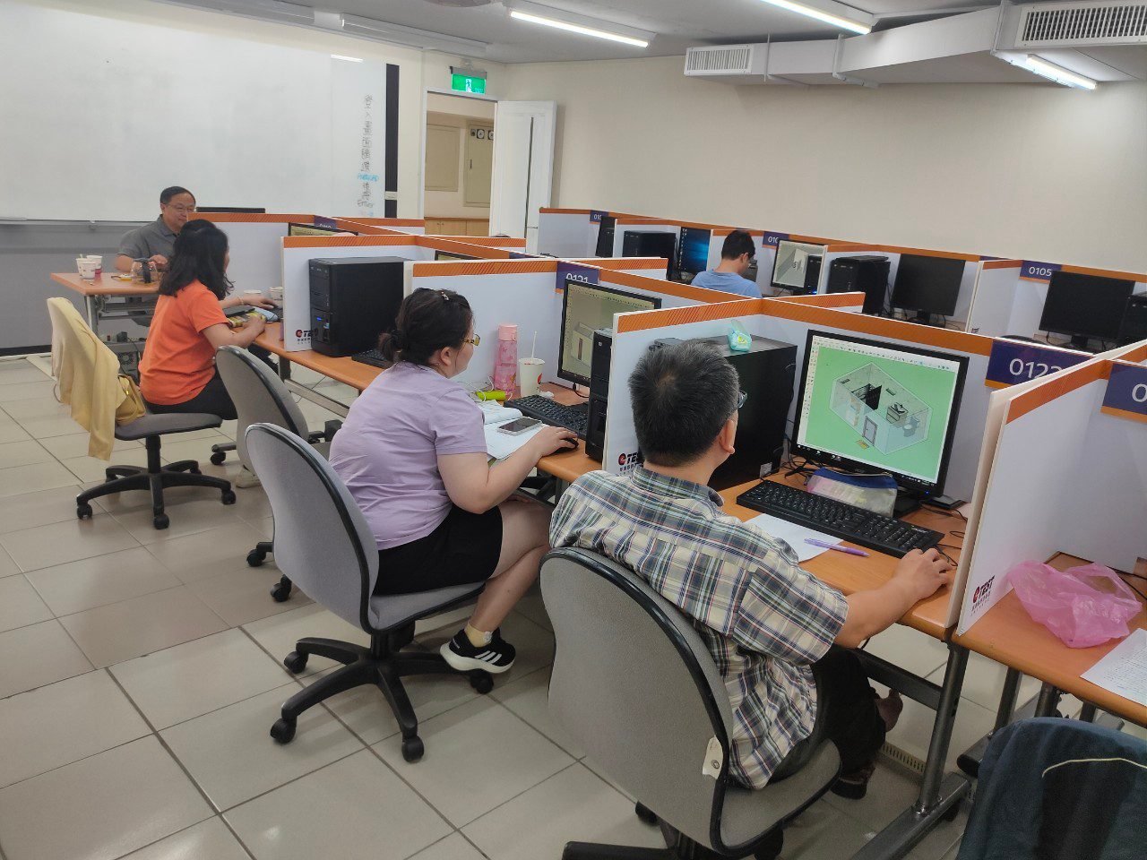 sketchup 上課情形 0