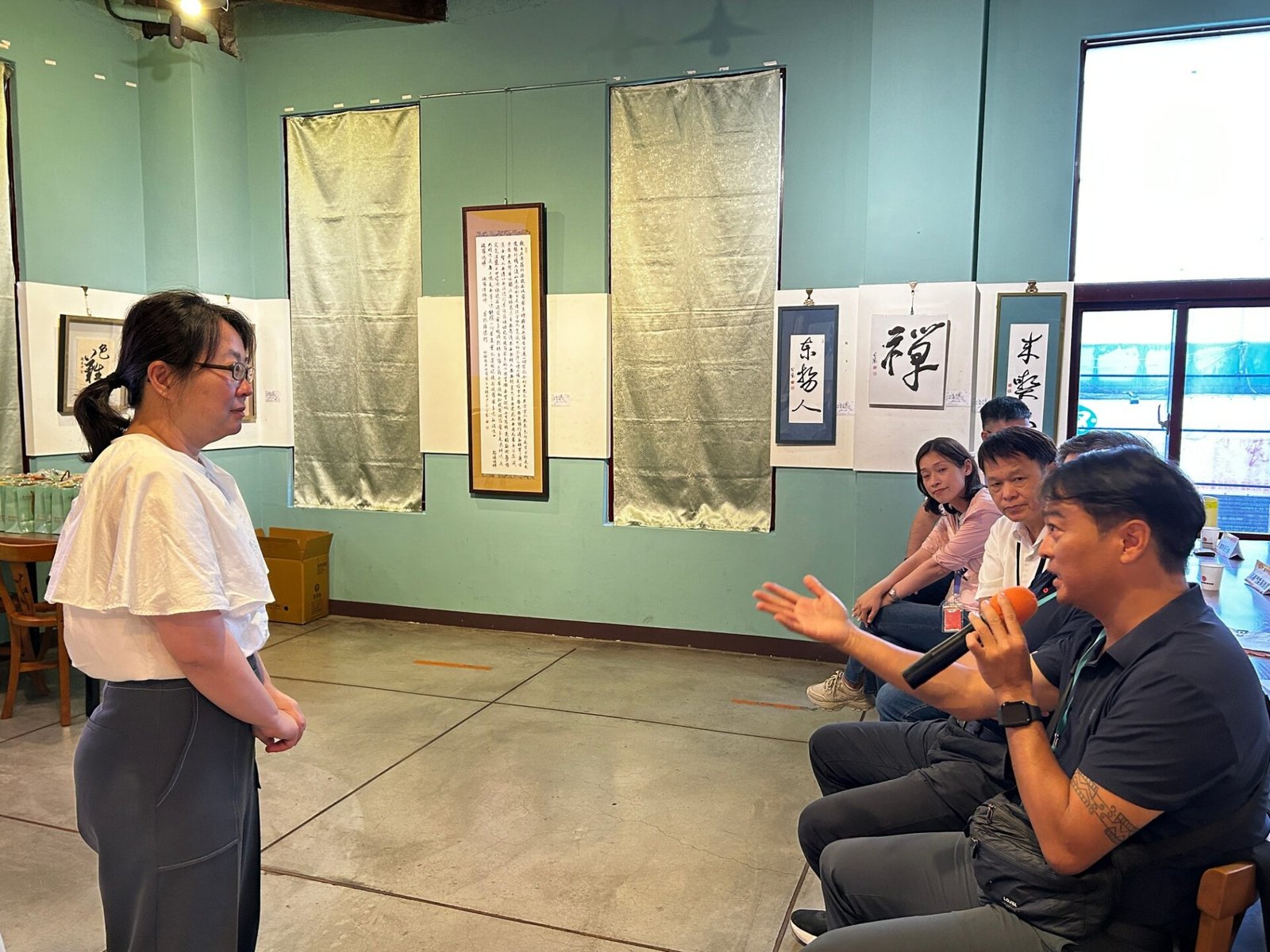 台中推動市民博物館有成 台東跨縣市參訪交流 1 交流互動熱絡