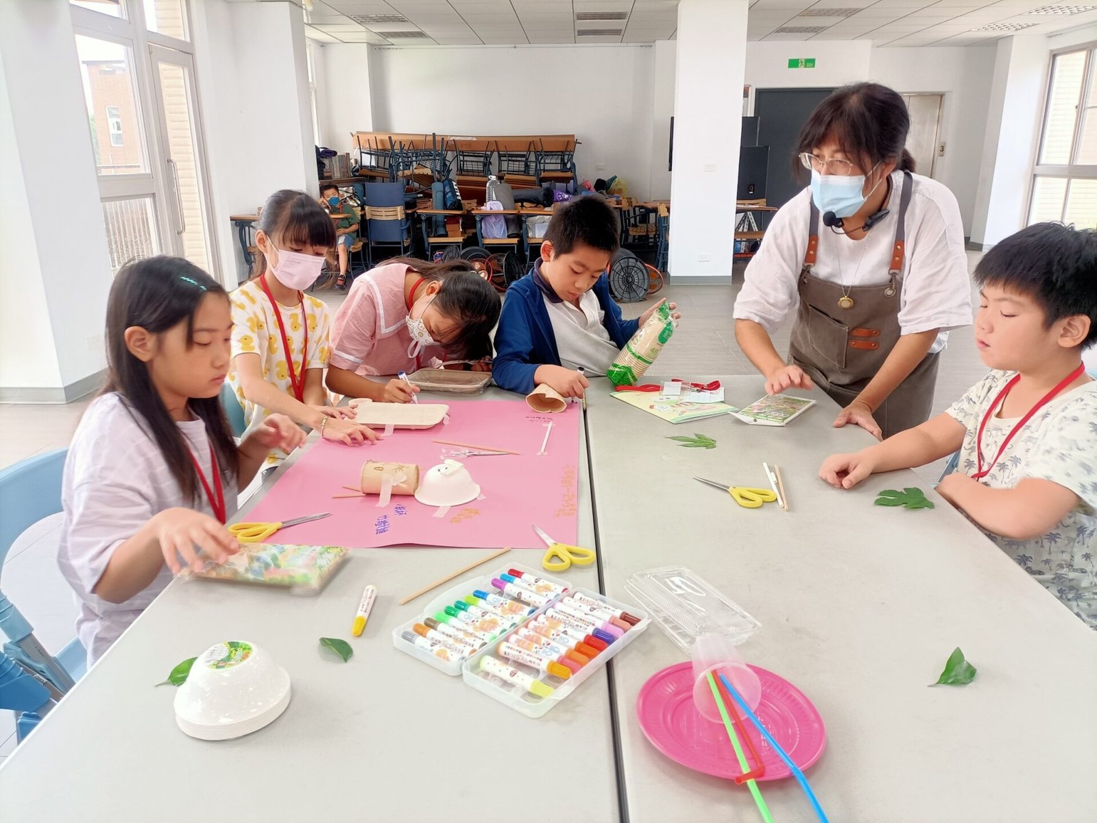 小勇士夏令營環保海報diy 0 0