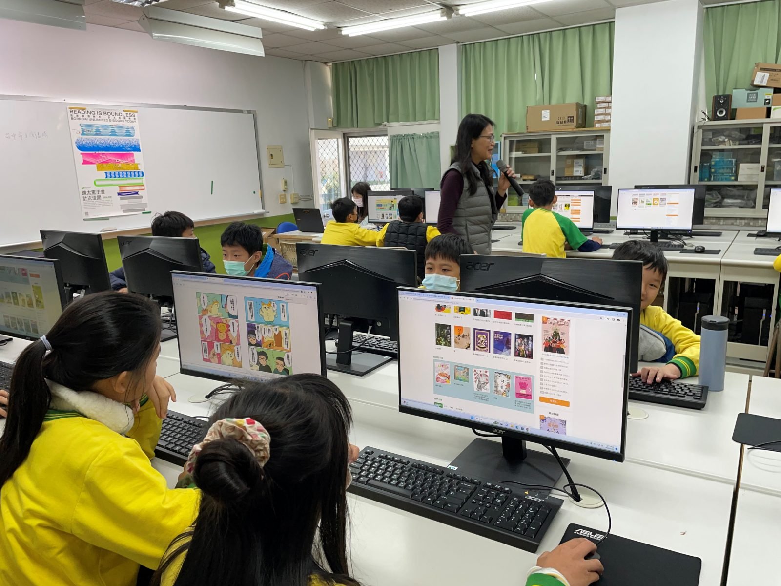 讓學童能夠隨時隨地享受多元閱讀樂趣