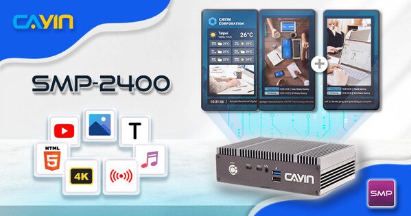 20240807 CAYIN Technology Unveils SMP 2400 Elevating Digital Signage to NewHeights smp 2400 2400 760 1