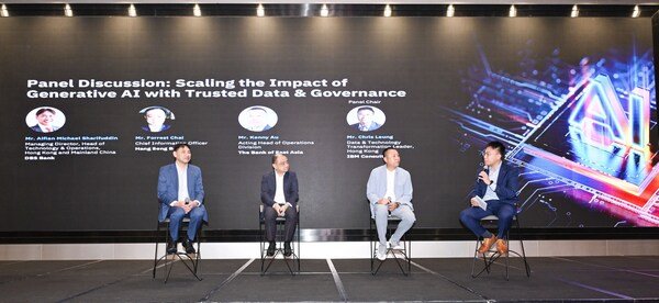 Panel 1 on stage group
