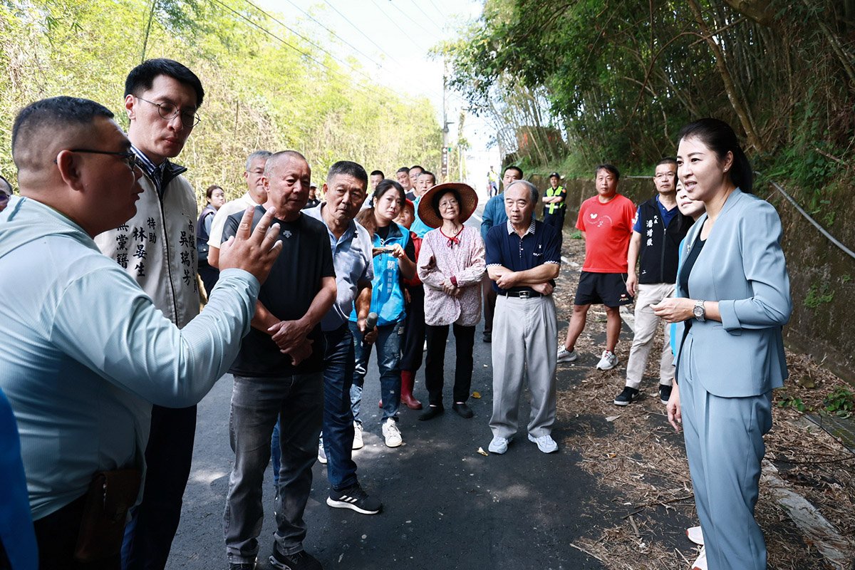 邀集地方人士與社區民眾到場關心，5個案件預計投入2,294萬元經費改善。