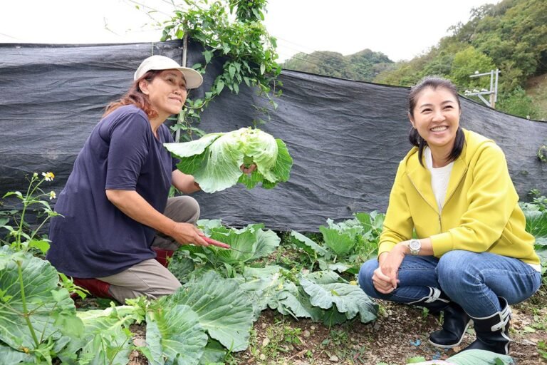 南投縣2日列入陸上警戒，縣長許淑華關心山區防災準備進程，專程到仁愛原鄉實地勘查