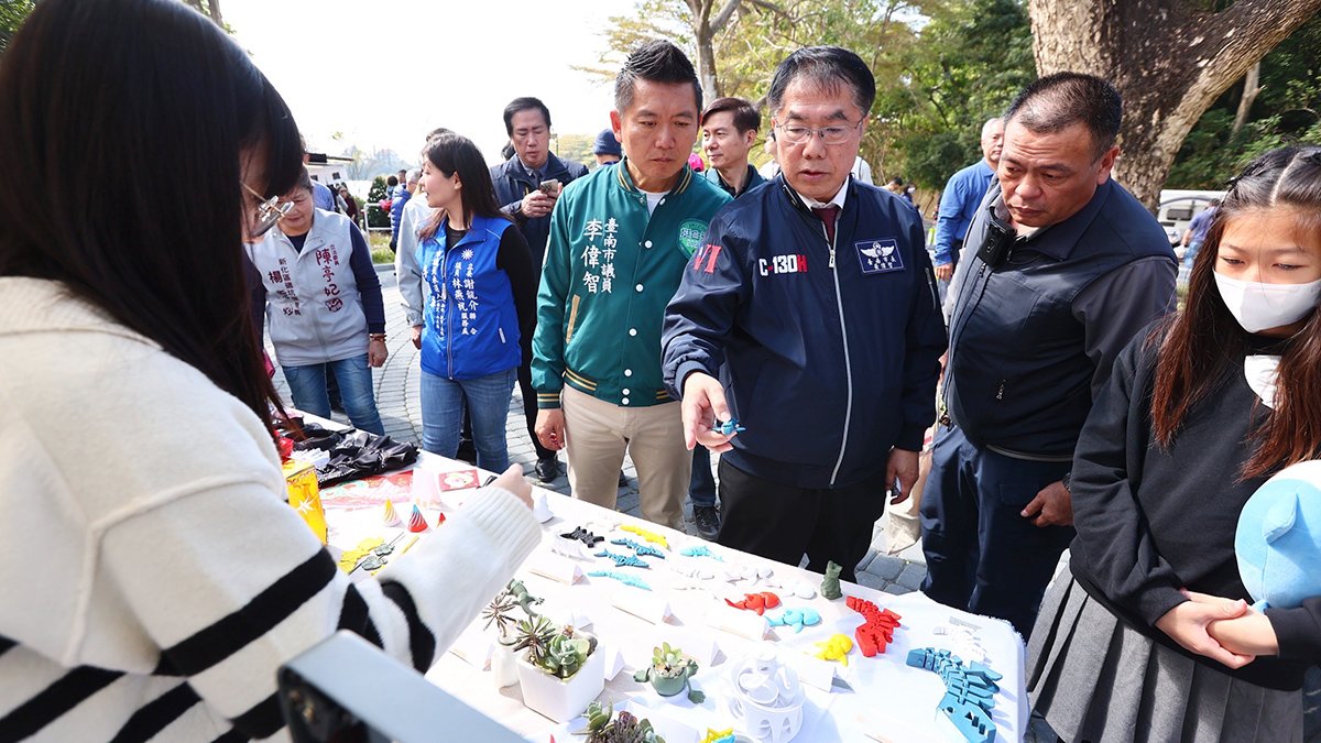 臺南市長黃偉哲出席落成活動