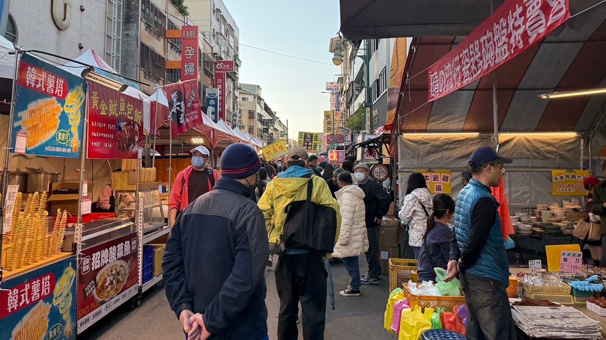 天津路年貨大街攤位