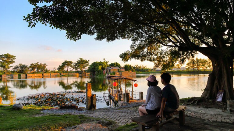 學甲老塘湖藝術村