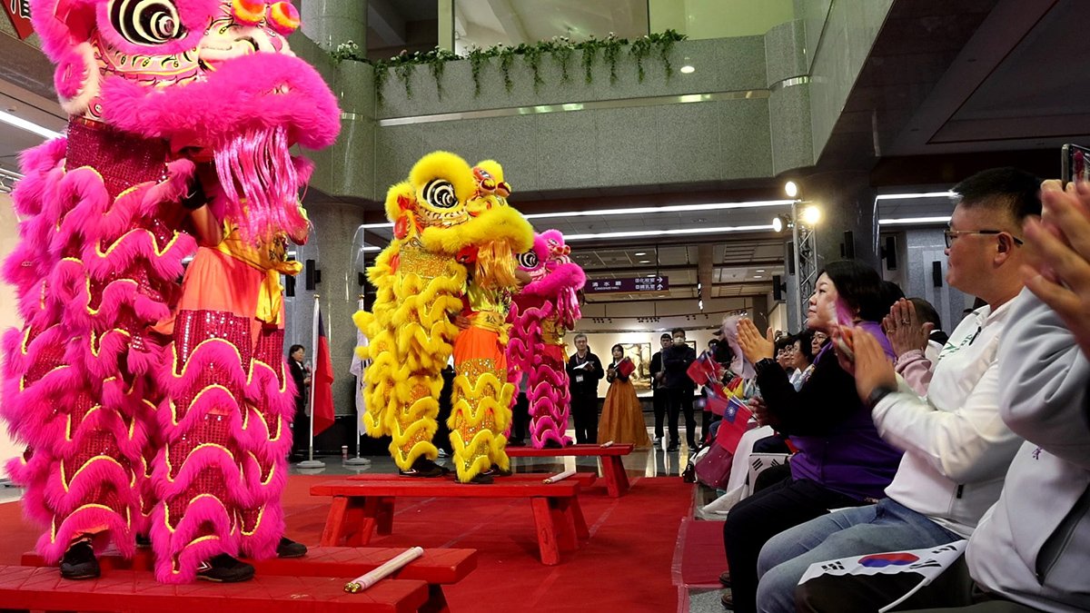 開幕活動除邀請松竹國小醒獅隊開場「祥獅獻瑞」