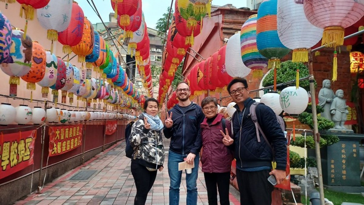 親善國民外交!台南英語志工散步導覽廣受好評 2 街區導覽 0
