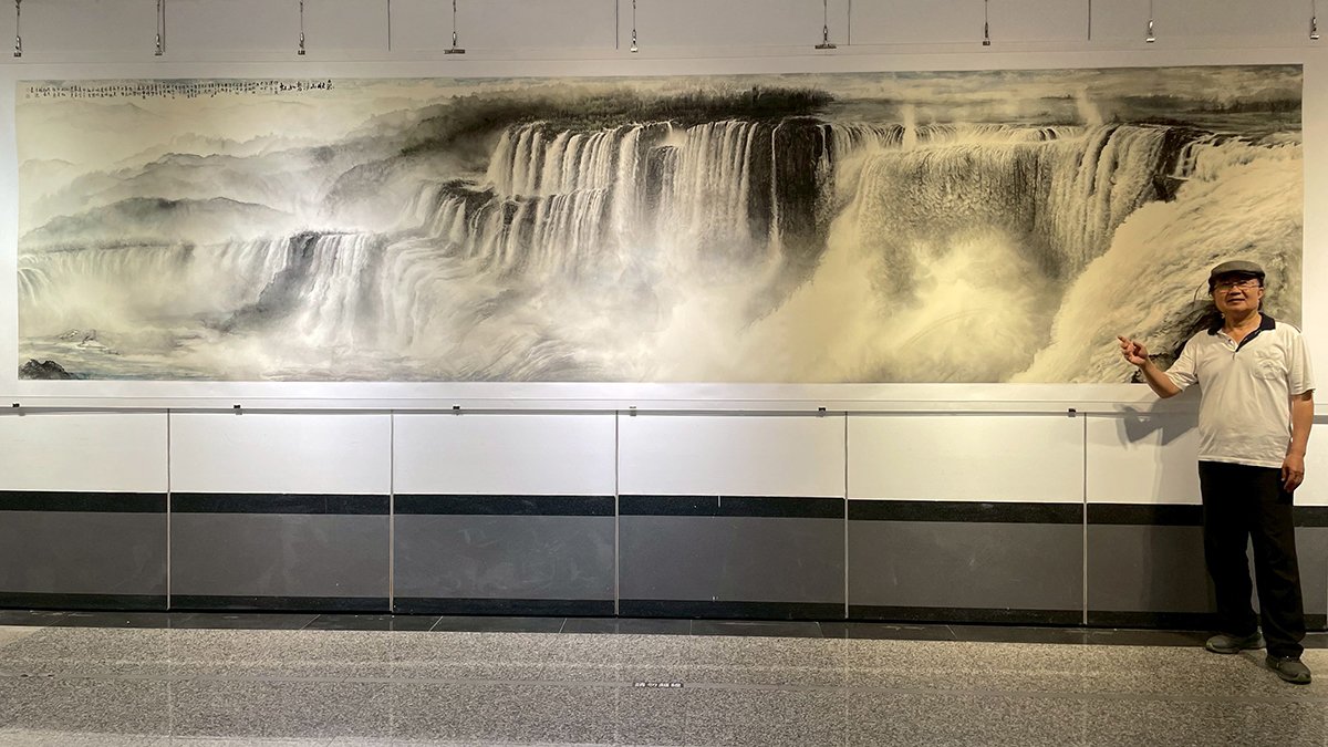 林清鏡《風輕雲淡》水墨創作展 台中港區藝術中心開展 回顧40年藝術歷程 1 line oa chat 250522 212235