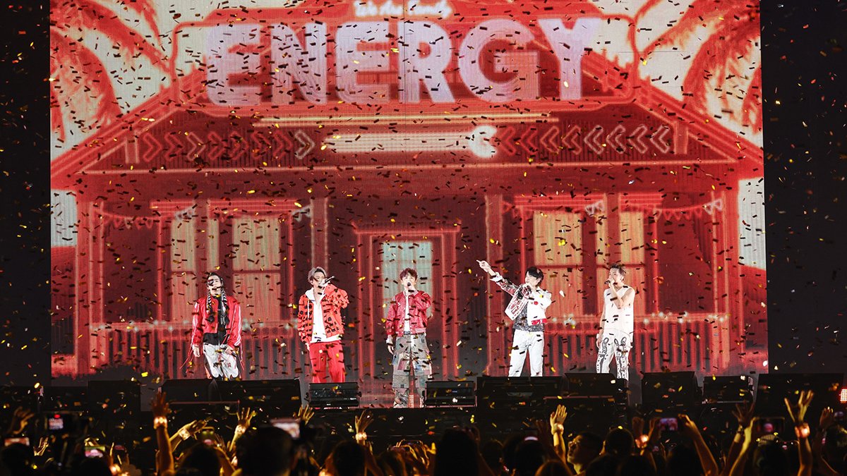 Energy《ALL IN 全面進擊》高雄巨蛋開唱 9月6、7日震撼登場! 5
