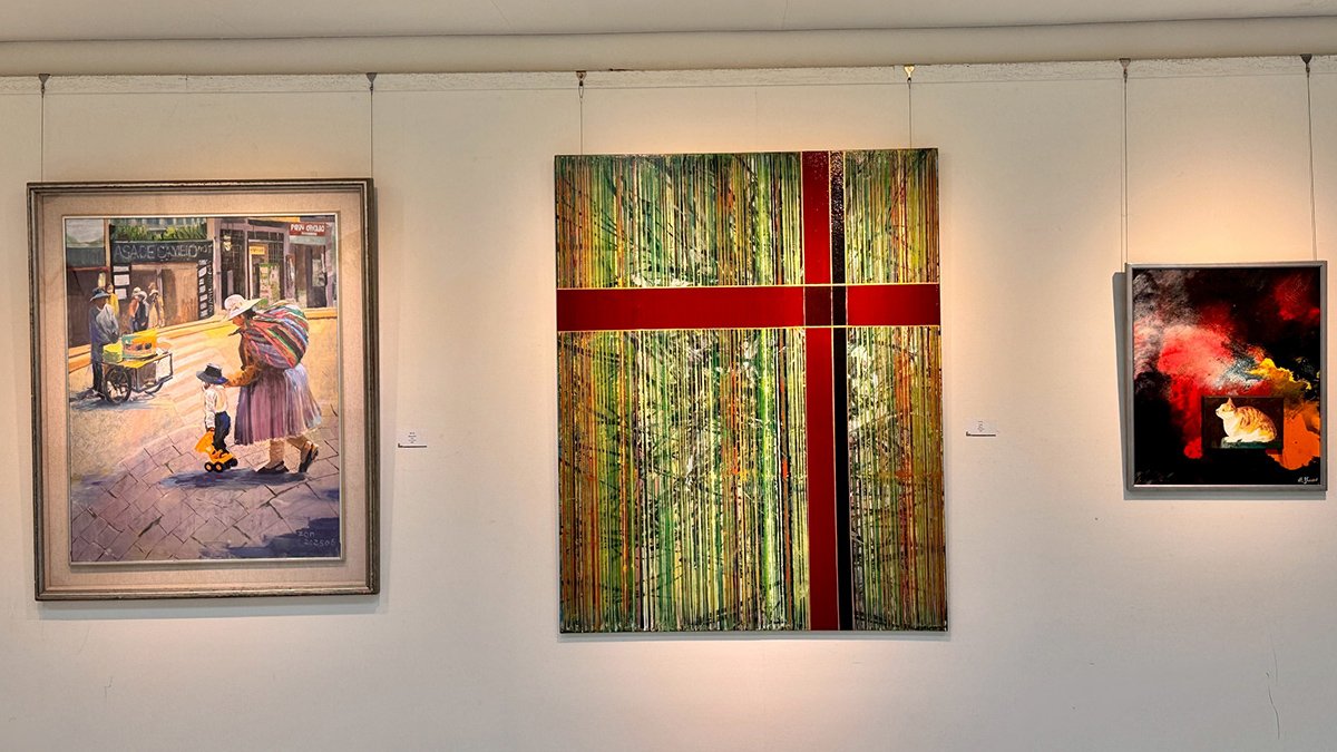 《藝墨流韻》聯展登場 台藝大國際當代藝術聯盟50位藝術家共襄盛舉 3 line oa chat 250608 115159