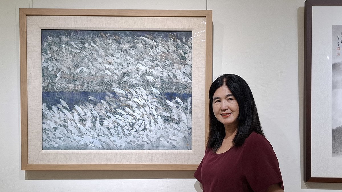 《藝墨流韻》聯展登場 台藝大國際當代藝術聯盟50位藝術家共襄盛舉 2 line oa chat 250608 115444