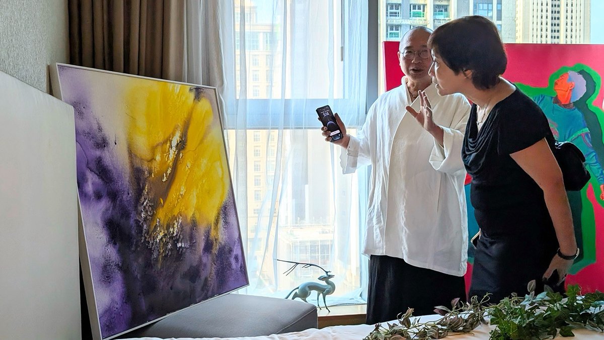 「ART TAICHUNG 2025台中藝術博覽會」盛大登場 藝時代畫廊展現跨國藝術對話力道 1 line oa chat 250704 104425