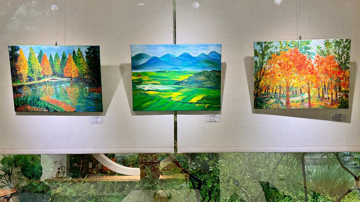85歲前護理部主任陳束李舉辦個展 以畫筆描繪豐收人生 6 line oa chat 250727 204209