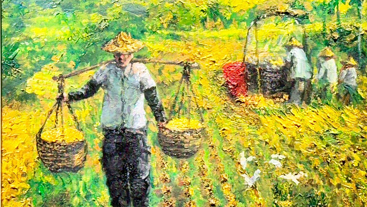 85歲前護理部主任陳束李舉辦個展 以畫筆描繪豐收人生 5 line oa chat 250727 204211
