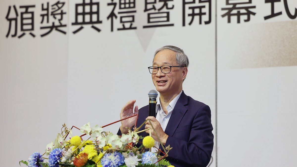 第15屆全國美術展頒獎登場 文化部長李遠:藝術是國家靈魂的重要核心 2 wenhuabuzhangliyuanzhici
