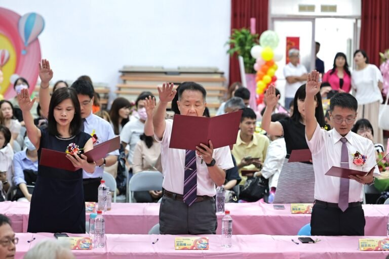基隆市21位校長宣誓就職 邱佩琳盼攜手打造「最有愛學校」 1 381394 766520695065795353981225308084203740220430120774455130391306984338
