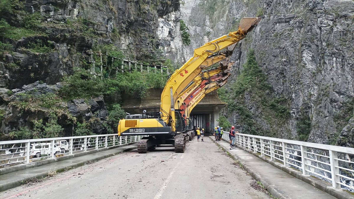 燕子口堰塞湖潰決 立霧溪恢復原流、下游平安無災情 2 571292832 1242840894557054 7907701167505073108 n