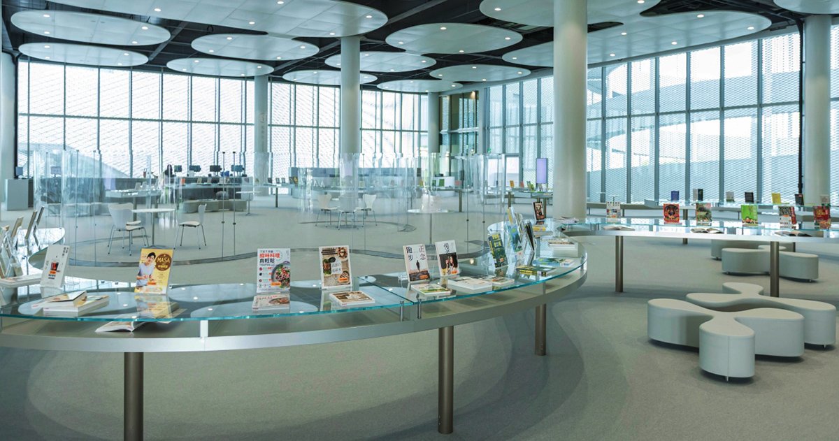 全臺首座美術館與圖書館共構 「臺中綠美圖」啟動試營運 展現藝術閱讀共生願景 3 7taizhongshilitushuguandatingtupiantigongtaizhongs