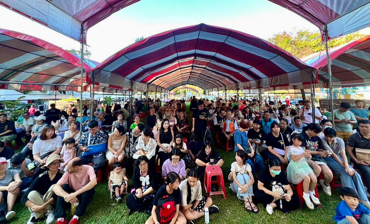 2025台中市民野餐日29區登場 盧秀燕邀市民共度書香秋日午後 5