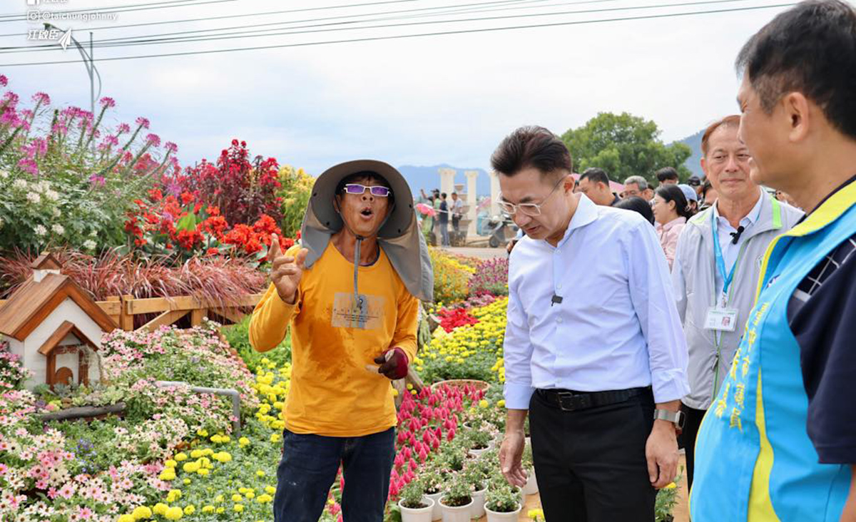江啟臣會勘新社花海 花毯節11月8日登場 盧秀燕:拚經濟、拚觀光、拚好生活一刻不能停 2 574583596 1362284301925054 1597339609085237446 n