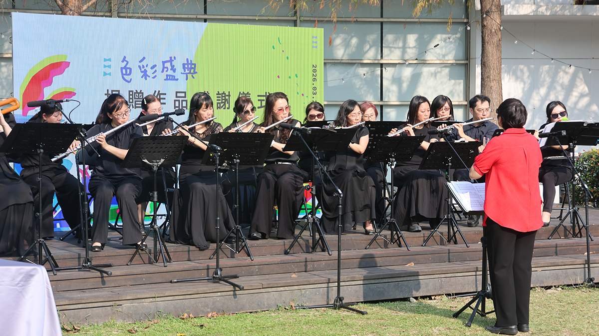 洪易捐贈「無尾熊」雕塑吸睛 國美館美術節見證藝術共融傳承 5 1N7A3375