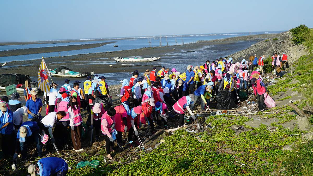 鹿港近800人響應淨灘 八仙海釣場清除海漂垃圾 4 DSC09299