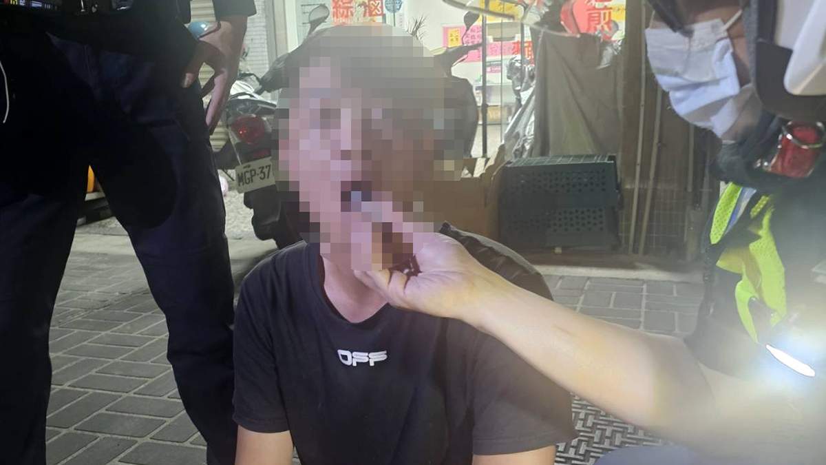 警方清晨執行取締勤務，於健行路攔查違停車輛，查獲陳姓駕駛疑似毒駕。