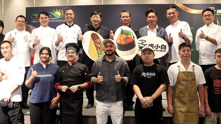 10國主廚運用蛋小白雞蛋干巧手料理，展現各國特色風味與飲食文化。