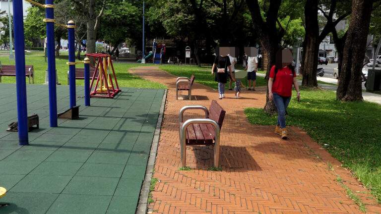 台中草悟道旁公園清晨發現女子陳屍兒童遊戲區