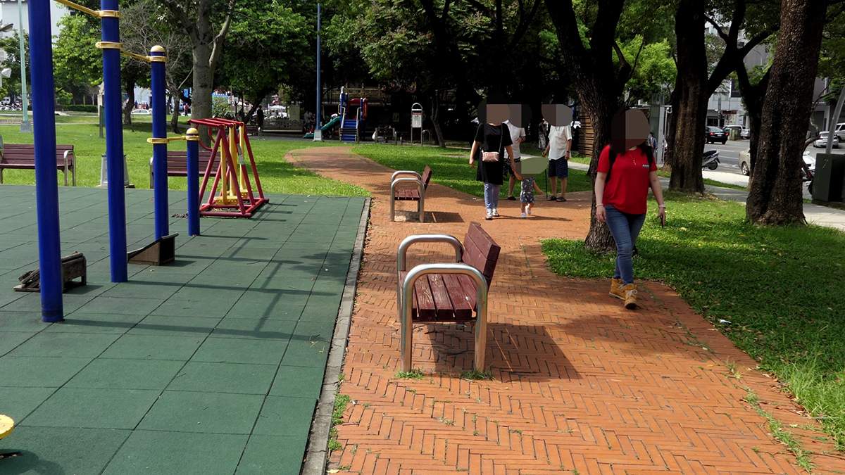 台中草悟道旁公園清晨發現女子陳屍兒童遊戲區