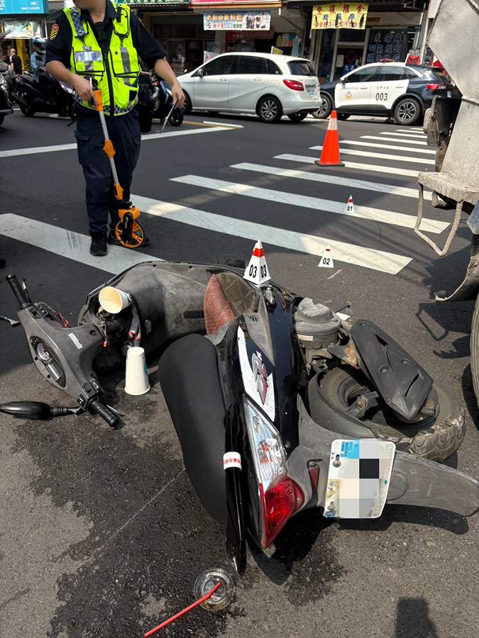 機車後座陳姓男子（民國41年次）當場死亡